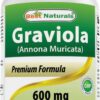 Frasco Best Naturals Graviola 600 mg