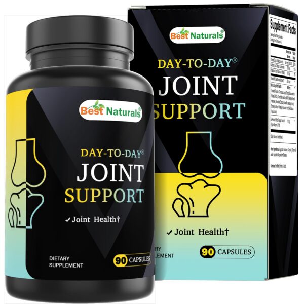 Version 1.0.0 Best Naturals Joint Support frasco de cápsulas