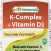 Version 1.0.0 Frente del envase Best Naturals K-Complex