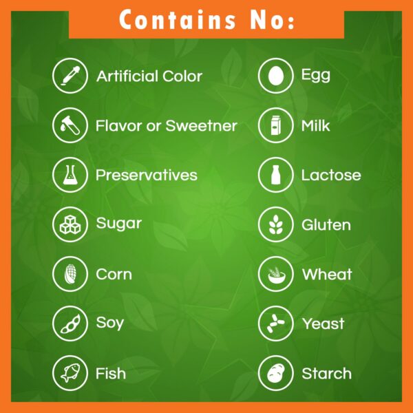 Etiqueta frontal del frasco con información