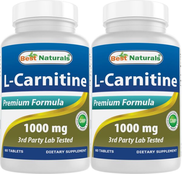 Version 1.0.0 Frasco con etiqueta Best Naturals L-Carnitine