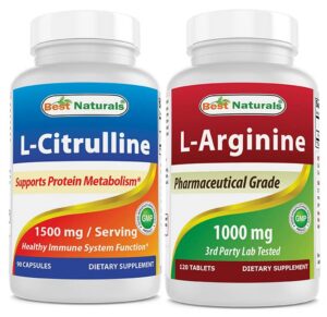 Cápsulas Best Naturals L-Citrulline L-Carnitine