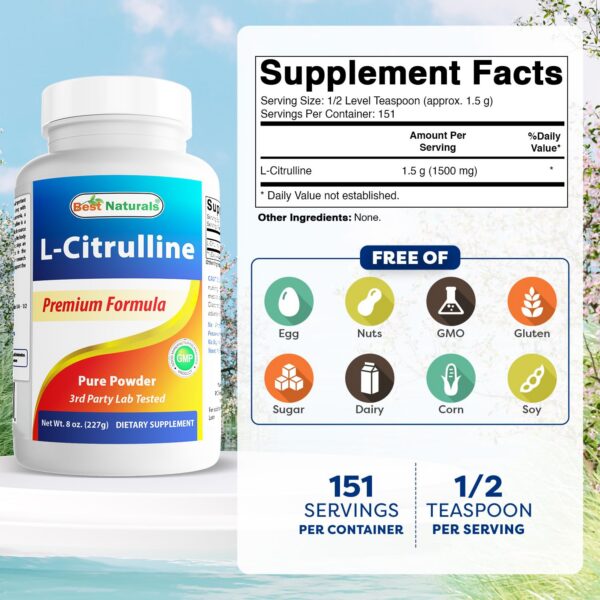 Etiqueta de L-Citrulina