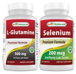 Best Naturals L-Glutamina frontal