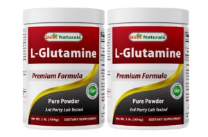Version 1.0.0 Frente de L-Glutamina Best Naturals 1 lb