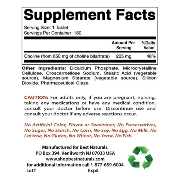 Etiqueta de L-Theanine en producto