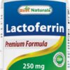 Best Naturals Lactoferrina 60 cápsulas etiqueta frontal
