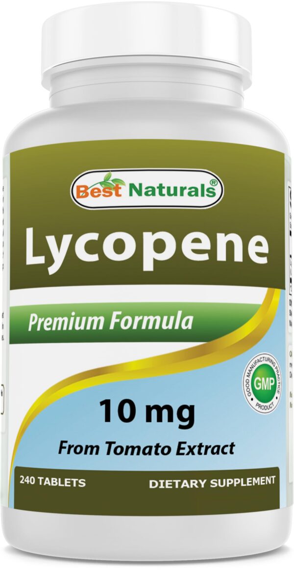 Version 1.0.0 Frasco de licopeno Best Naturals 10 mg