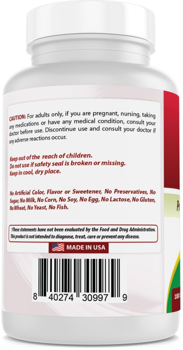 Version 1.0.0 Frasco con cápsulas dentro del envase