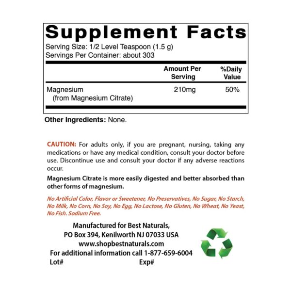 Muestra de porción de polvo