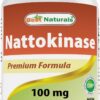 Version 1.0.0 Frente del frasco Best Naturals nattokinasa
