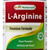Version 1.0.0 Polvo de L-Arginina Best Naturals en botella