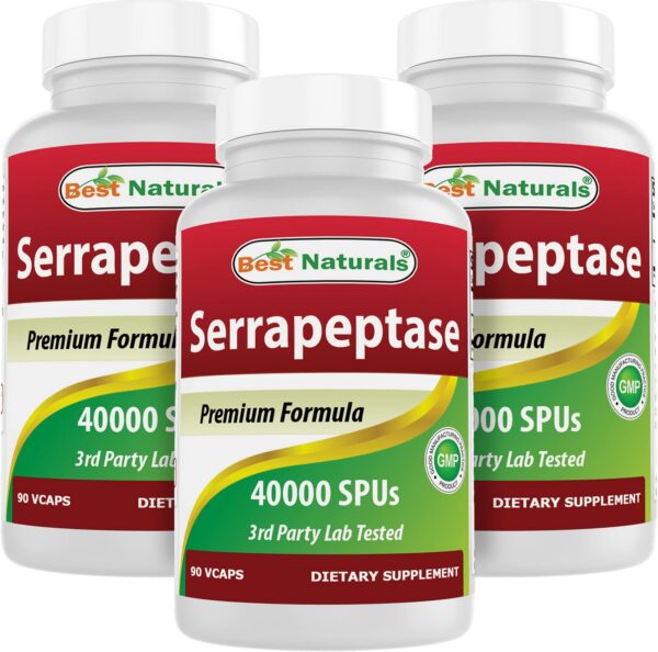 Frasco Best Naturals Serrapeptase