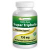 Best Naturals Triphala 750 mg 120 cápsulas vegetales USA