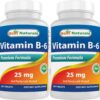 Best Naturals vit B6 botella 250 tabletas frontal