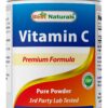Best Naturals Vitamina C polvo frasco