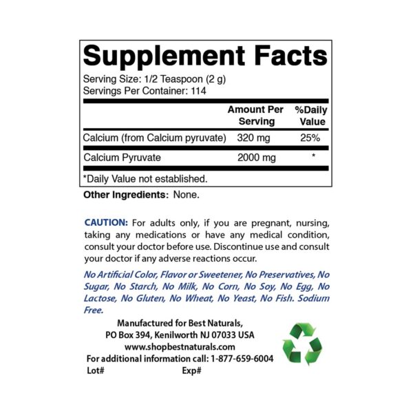 Etiqueta frontal detallando ingredientes