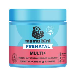 Best Nest Mama Bird Prenatal Multi Plus bottle front view