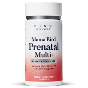 Best Nest Wellness Mama Bird suplemento prenatal multivitamínico