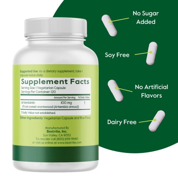 Fórmula pura de artemisinina vegana BESTVITE