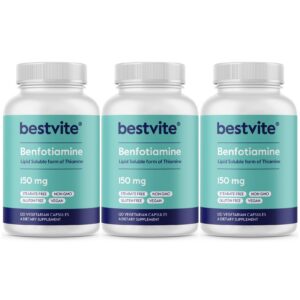 Version 1.0.0 Etiqueta frontal BESTVITE Benfotiamina 150 mg