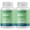 BESTVITE Biotina 5000 mcg frontal