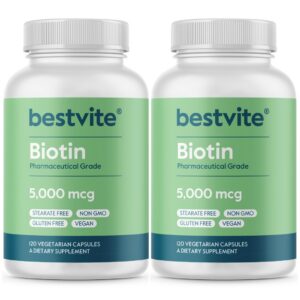 BESTVITE Biotina 5000 mcg frontal