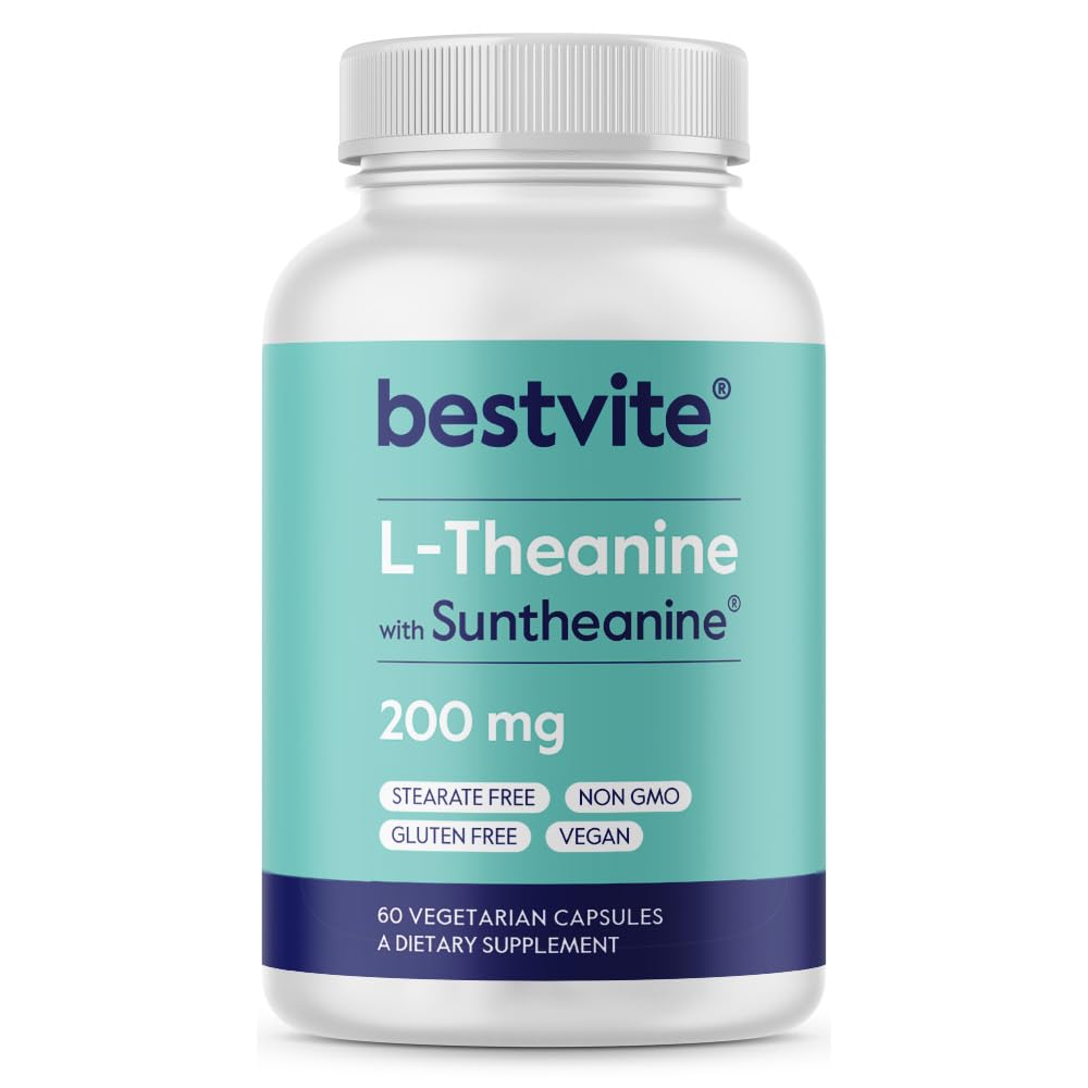 BESTVITE L-Theanine, 200 mg