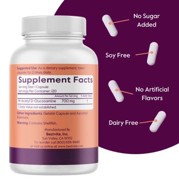 Detalle de cápsula 700 mg