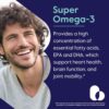 Etiqueta de ingredientes omega-3