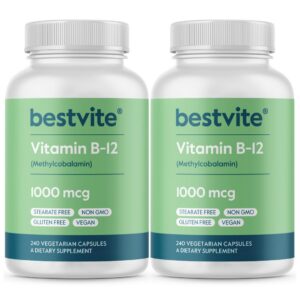 Version 1.0.0 BESTVITE vitamina B12 metilcobalamina 1000mcg 480 cápsulas
