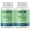 Bestvite Vitamina B2 400 mg 240 cápsulas envase frontal