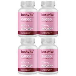 Version 1.0.0 Frasco BESTVITE vitamina C 1000mg cápsulas vegetarianas