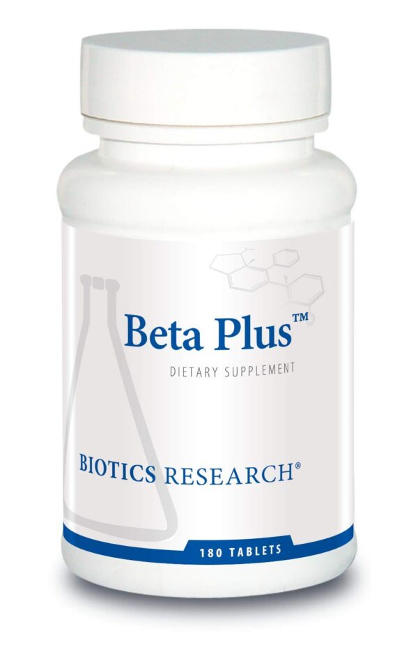 Version 1.0.0 Beta-Plus tabletas suplemento bilis digestión Biotics Research