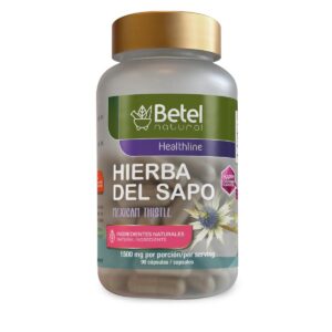 Betel Natural cápsulas premium de hierba del sapo 90 unidades