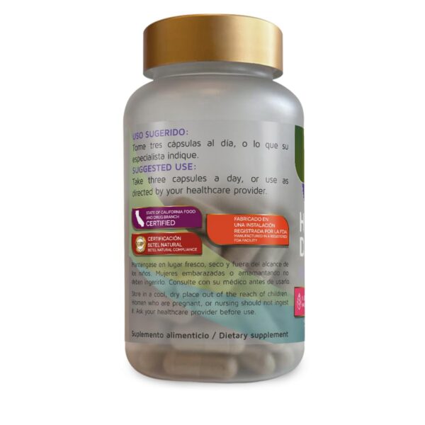 Betel Natural limpieza natural con cápsulas de hierba del sapo