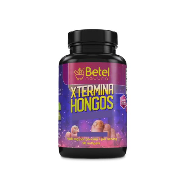 Betel Natural Xtermina Hongos cápsulas blandas 90 unidades aceite orégano