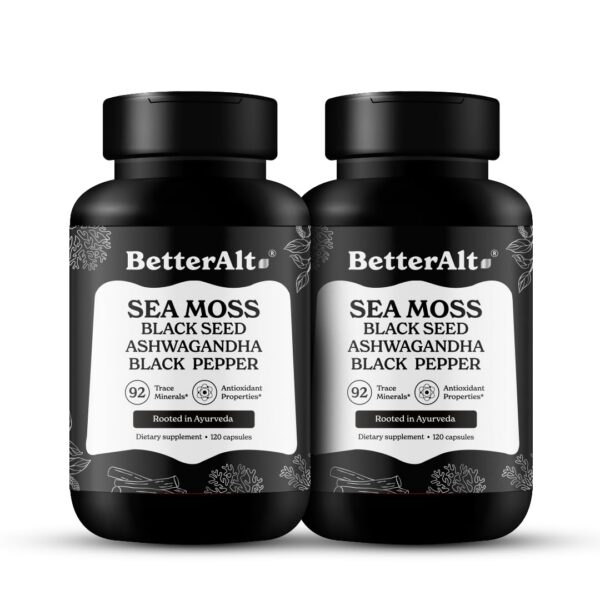 Frasco de cápsulas Better Alt Musgo Marino