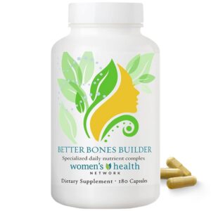 Better Bones Builder suplemento con 32 ingredientes para mujeres