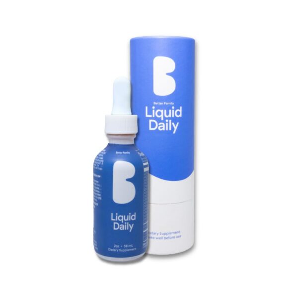 Frasco de Better Family Multivitamínico líquido frontal