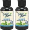 Better Stevia líquida NOW foods paquete frontal 2 onzas
