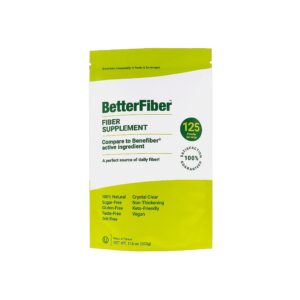 BetterFiber suplemento prebiótico de fibra 500g sin gluten vegano