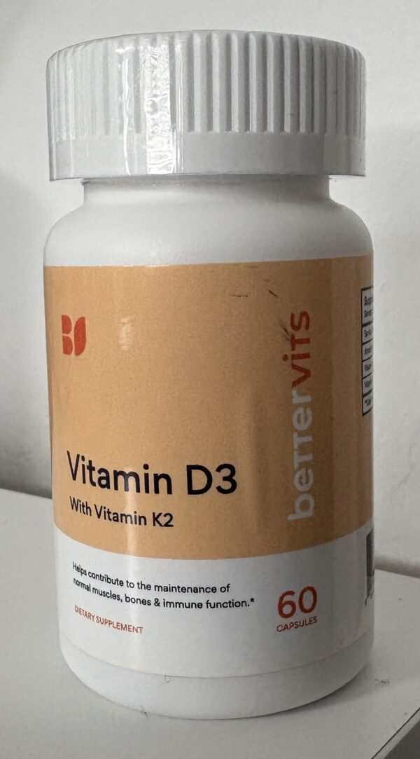 Etiqueta Bettervits Vitamin D