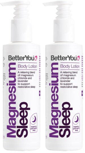 BetterYou locion corporal magnesio etiqueta frontal