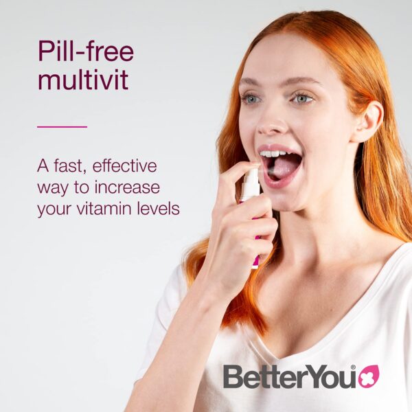 Version 1.0.0 BetterYou MultiVit spray 25ml etiqueta del producto