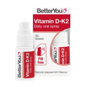 botella spray oral vitamina d3 k2 betteryou 0.4oz