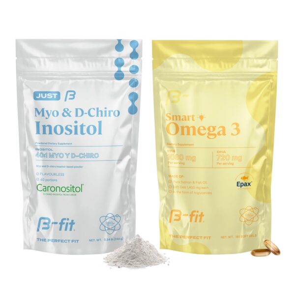 Version 1.0.0 Frasco de Just Inositol + Omega 3