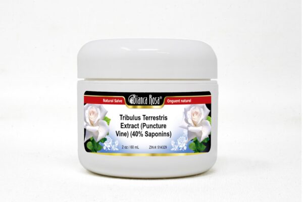 Bianca Rosa tribulus ungüento etiqueta frontal