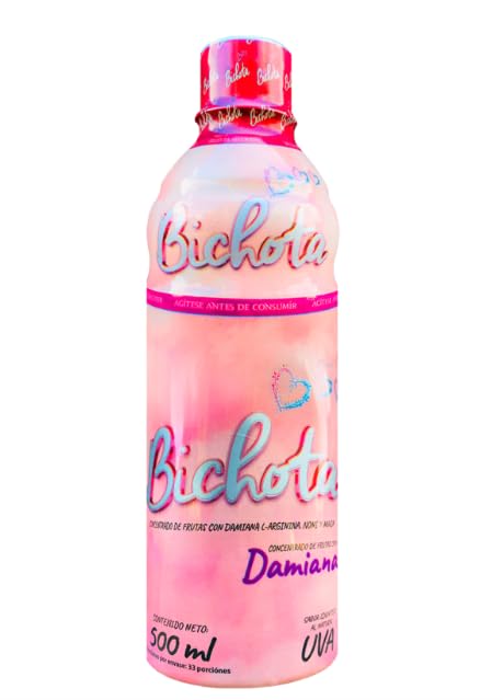Frasco BICHOTA multivitamínico natural para mujer con damiana 500ml