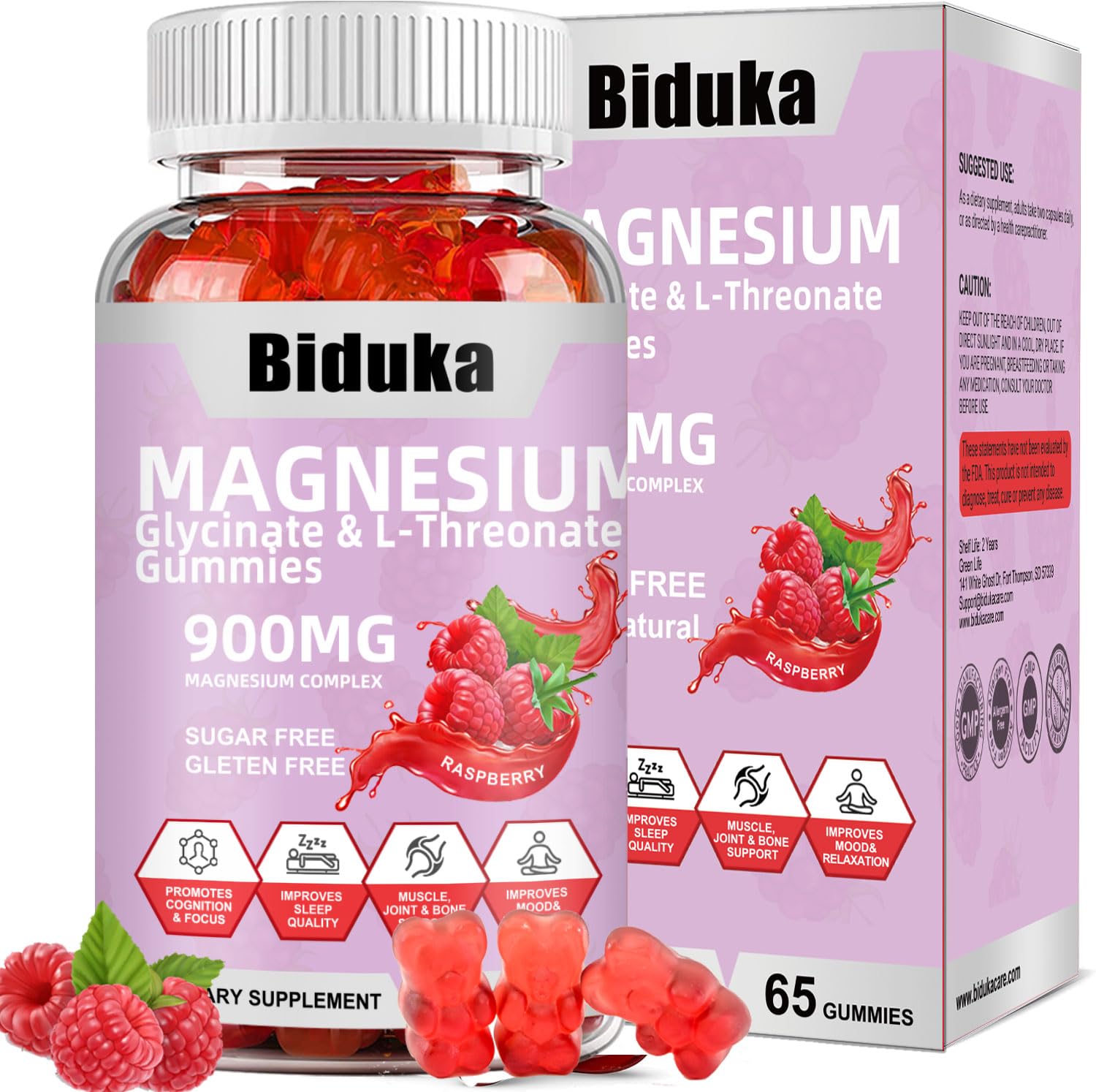 Biduka Magnesium, 900 mg
